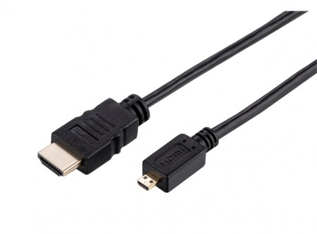 LinkIT HDMI A - microD 19, 4K x 2K, 5 m