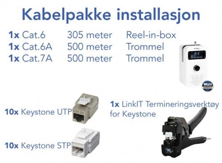 LinkIT Installasjonpakke Keystone